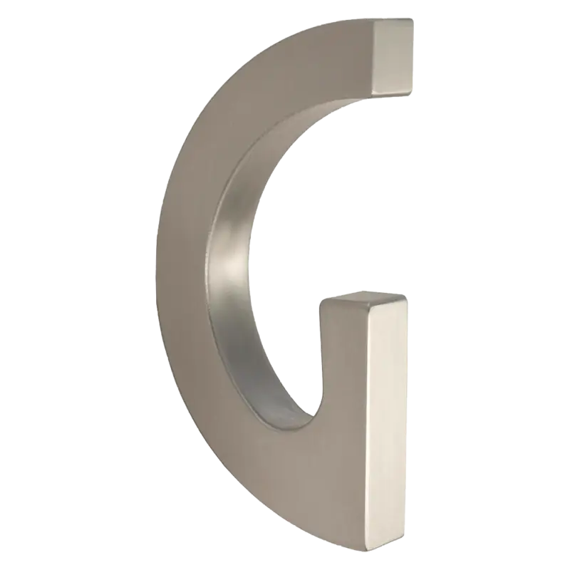 Neu Im Sortiment Griffmuschel in G-Form zum Verkleben, für 8 oder 10 mm Glas