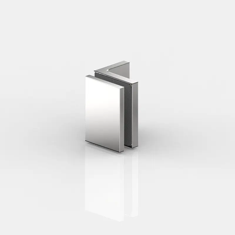 Flamea | Flamea pro mini | Flinter | Nivello | Fluture | Fardello Winkelverbinder für Dusche und Sauna, Glas an Wand 90° Beliebt