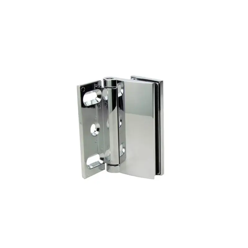 Farfalla Duschtürband Glas an Wand 90° nach innen öffnend, Lasche innen Neue Kollektion