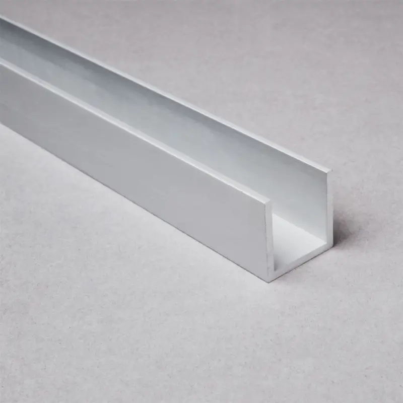 Solange Der Vorrat Reicht U-Profil für bis zu 16 mm Glasdicke, in 2.500 oder 5.000 mm Länge