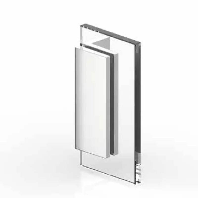 TURA Winkelverbinder Glas an Wand 90°, für Duschen und Saunen Wochenendangebot