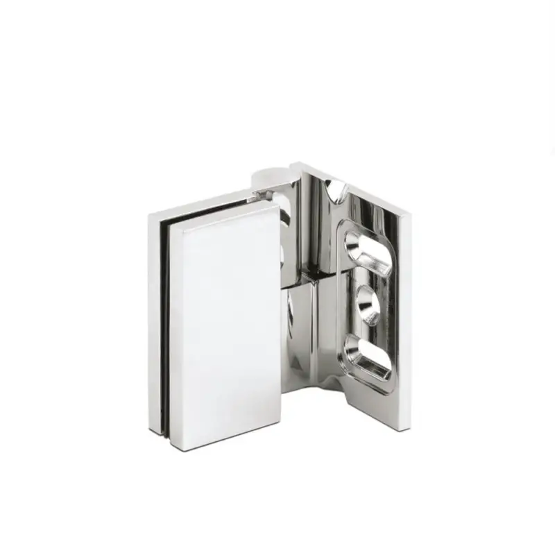 LIFT Duschtürband Glas an Wand 90° mit Hebe-Senk-Funktion, in glanzverchromt Neue Kollektion