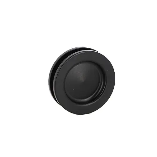 Knallerangebot Griffmuschelpaar Edelstahl schwarz, Durchmesser 60 oder 80 mm