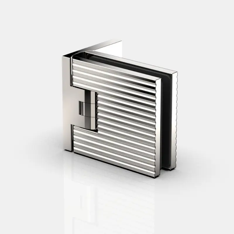 Schneller Versand Flamea+ Linea Pendeltürband für Duschtür, Glas an Wand 90°, einseitige Befestigungslasche