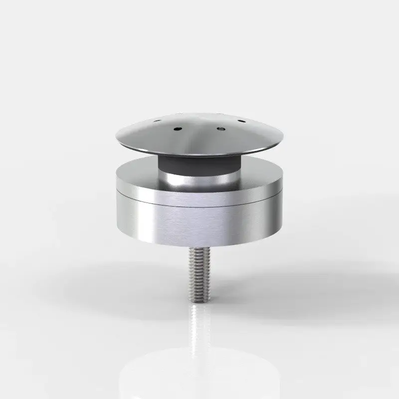 Sonderangebot Punkthalter, Durchmesser 52 mm, erhaben, Auftrag auf dem Glas 8 mm