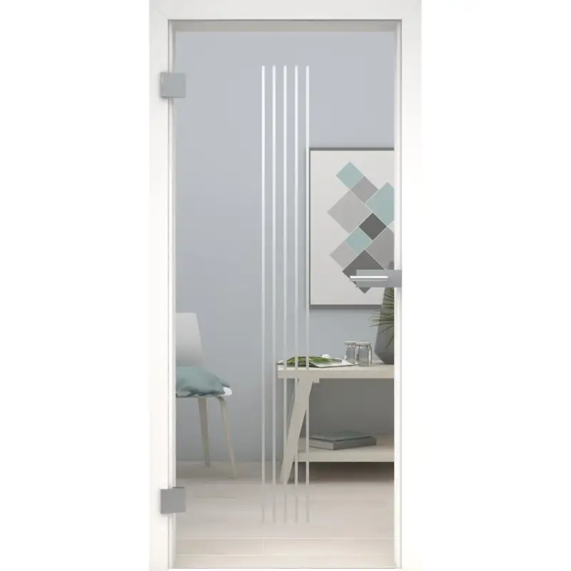 Aktuell Glastür MattDesign 403-U Klarglas