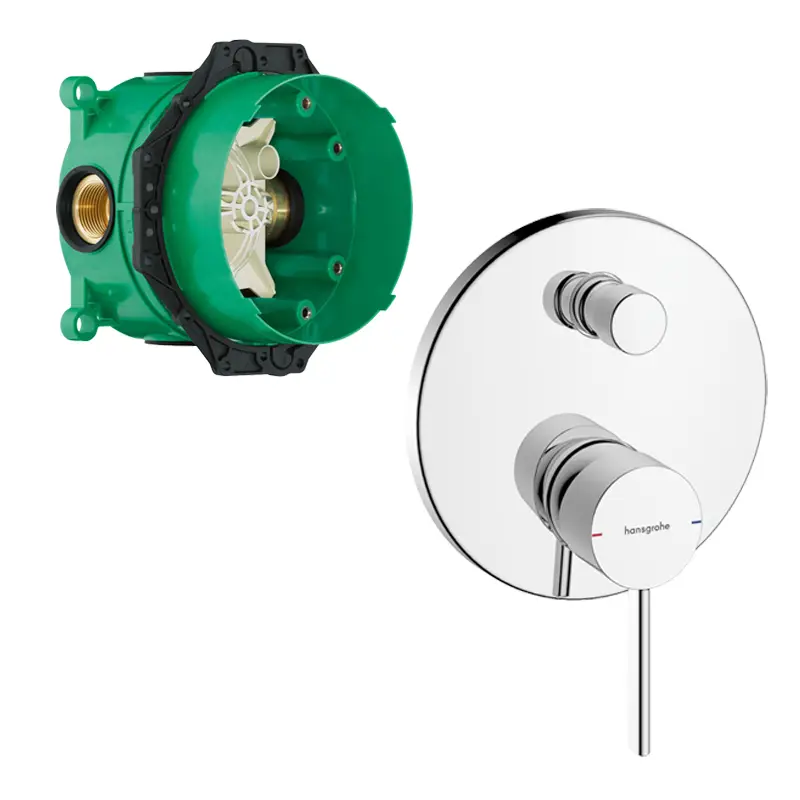 Bestseller Hansgrohe Zesis S Einhebel-Wannenmischer Unterputz Set mit iBox Grundkörper chrom
