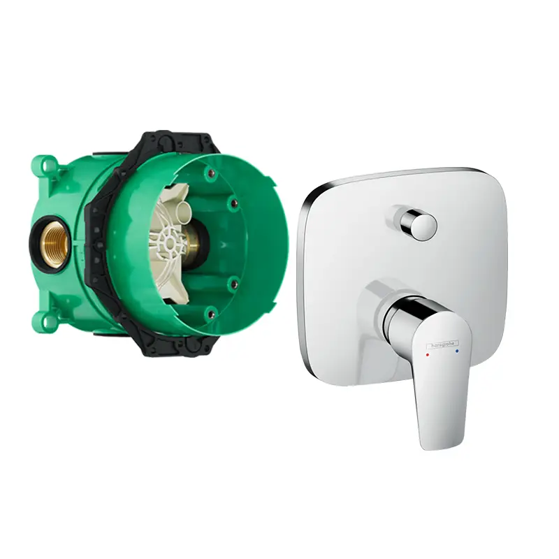 Ausverkauf Hansgrohe Talis E Einhebel-Wannenmischer Unterputz chrom Set mit Grundkörper