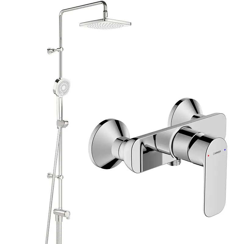 Hansa Basic Duscharmatur Set mit Basicjet Duschsystem Nur Für Kurze Zeit