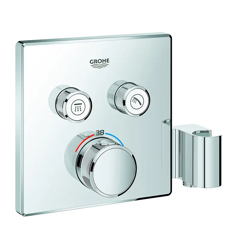 Grohe Grohtherm SmartControl Thermostat mit 2 Absperrventilen und integriertem Brausehalter Billig