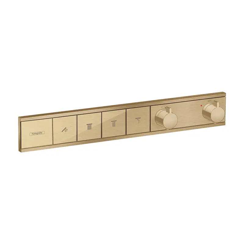 Angebot Hansgrohe RainSelect Thermostat Unterputz für 4 Verbraucher, bronze gebürstet
