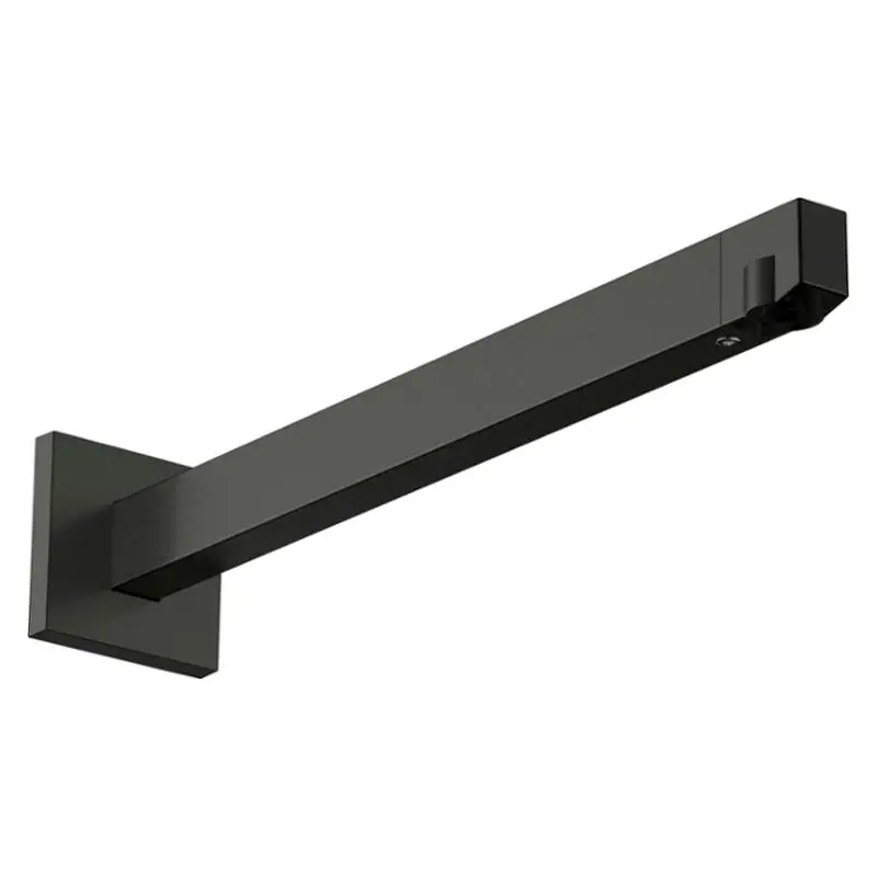 Hansgrohe Universal Brausearm 390 mm Schwarzchrom gebürstet Neu