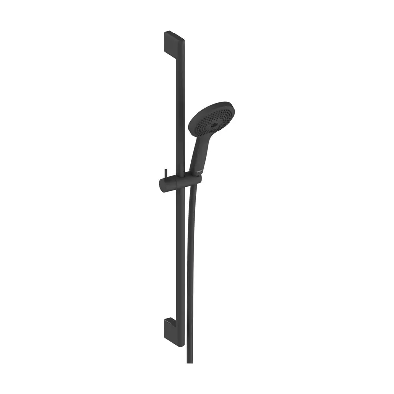 Neue Ware Duravit Universal Brausegarnitur mit Stange, 3 Strahlarten schwarz matt