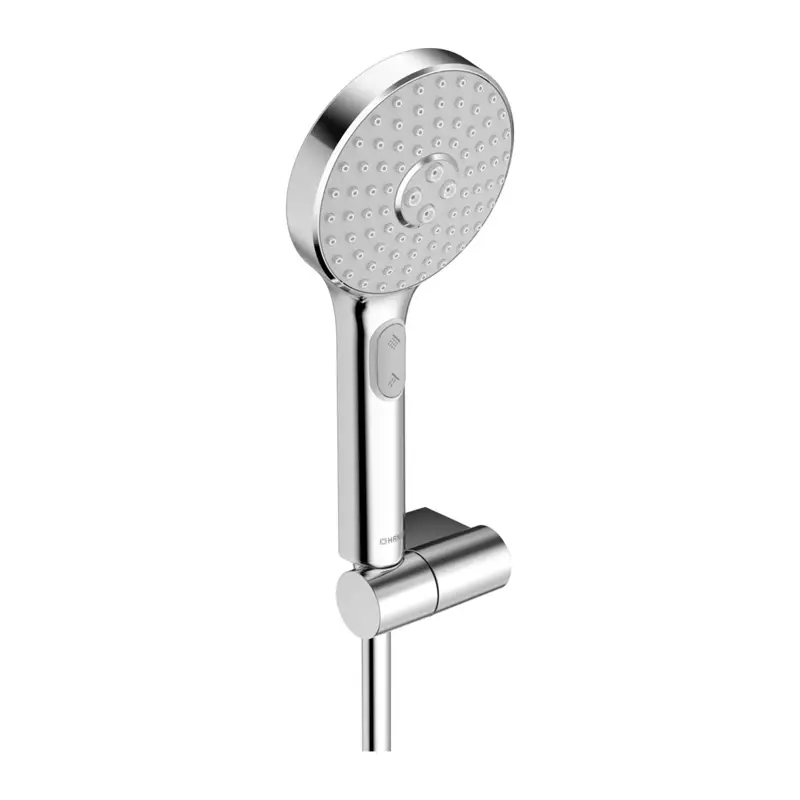 Hansa Activejet Handbrausegarnitur 3 Strahlarten chrom/grau Garantierte Lieferung