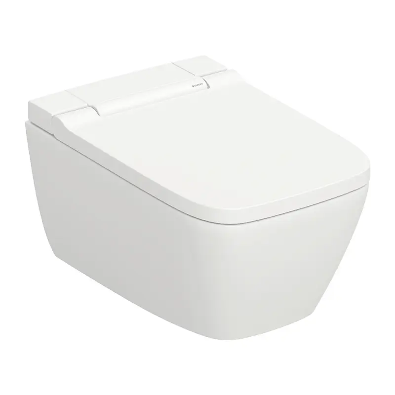Geberit AquaClean Sela eckig WC-Komplettanlage Wand-Dusch-WC Square mit TurboFlush weiß Neue Kollektion