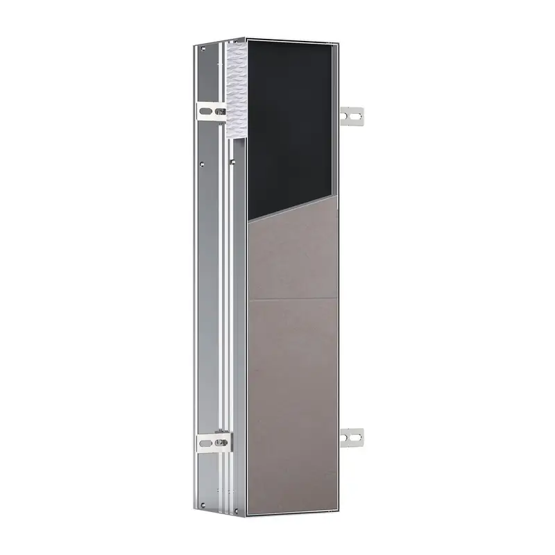 Wochenendangebot Emco Asis Plus WC-Modul befliesbar, Tür rechts 685 mm, aluminium