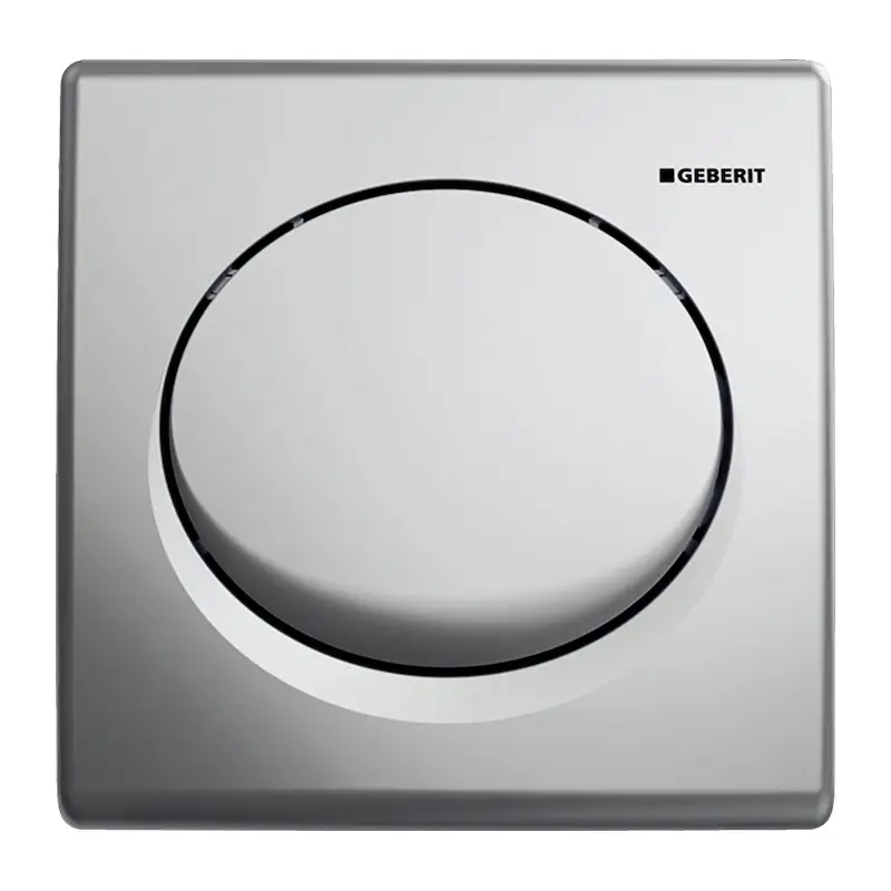 Nur Heute Geberit Basic Betätigungsplatte pneumatisch chrom seidenglanz