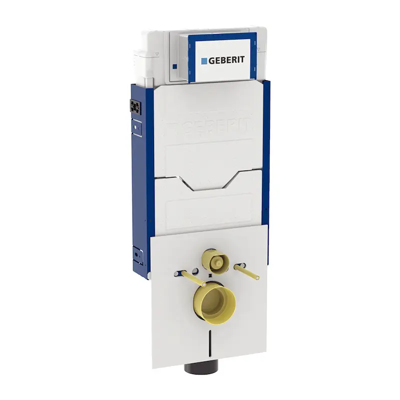 Echt Geberit Kombifix Vorwandelement mit Spülkasten Sigma H: 108 cm. für Wand-WC