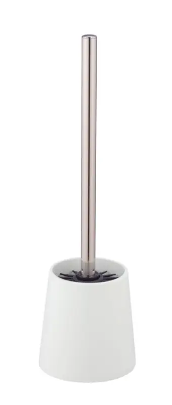 Schneller Versand WC-Garnitur Mod. Sortino WeißWC-Bürstenkopf aus Silikon