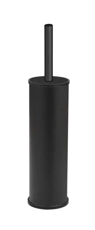 WC-Garnitur Mod. Olmedo Schwarzaus Edelstahl, geschlossene Form Expressversand