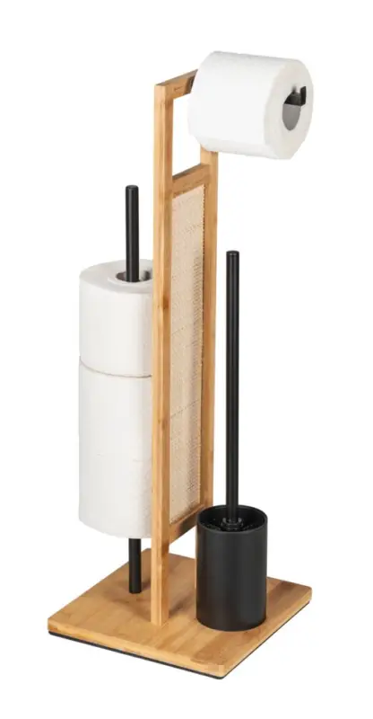 Stand WC-Garnitur Mod. Rivalta AllegreAus Rattan und Bambus Neue Kollektion