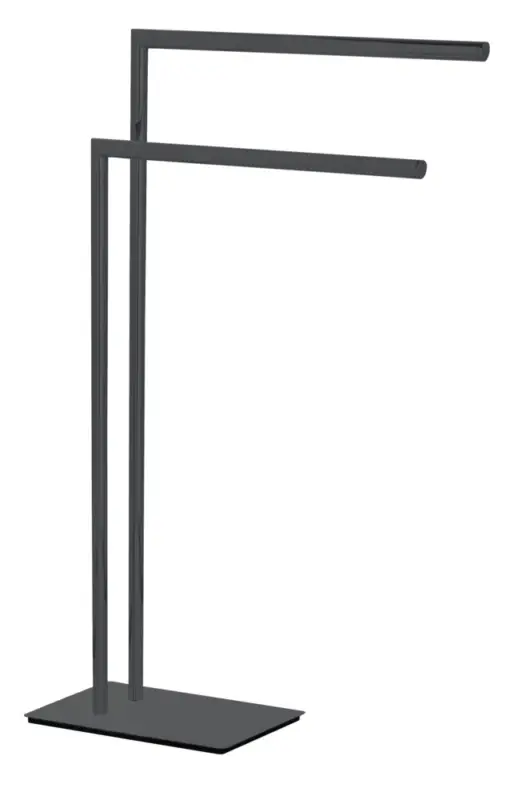 Handtuchständer Mod. Recco Schwarzaus lackiertem Stahl Expressversand