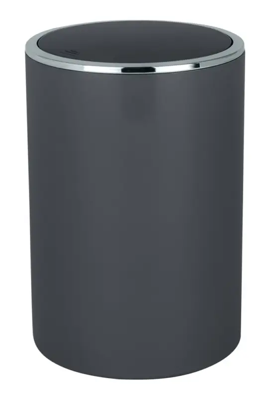 Schwingdeckeleimer Mod. Inca Anthrazit, 5Lhochwertiger Kunststoff, 5 Liter Angebot