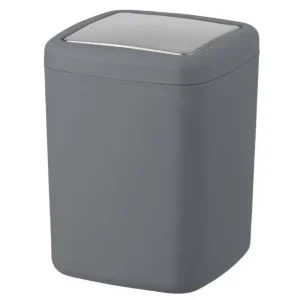 Angebot Schwingdeckeleimer Mod. Barcelona S AnthrazitSpezialkunststoff, absolut bruchsicher, 3 Liter