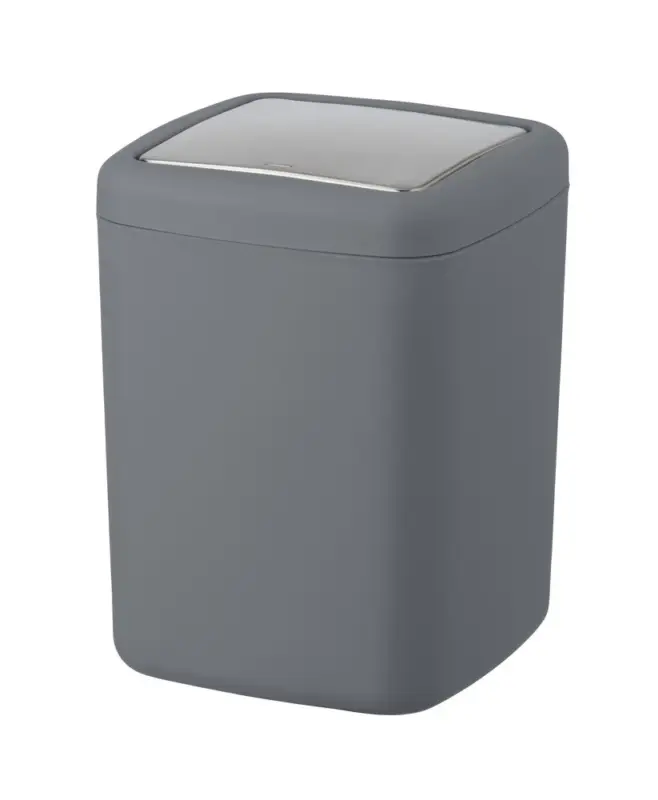 Angebot Schwingdeckeleimer Mod. Barcelona S AnthrazitSpezialkunststoff, absolut bruchsicher, 3 Liter