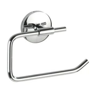 Abverkauf Toilettenpapierrollenhalter Mod. Cuba, ohne Deckelaus rostfreiem Zinkdruckguss