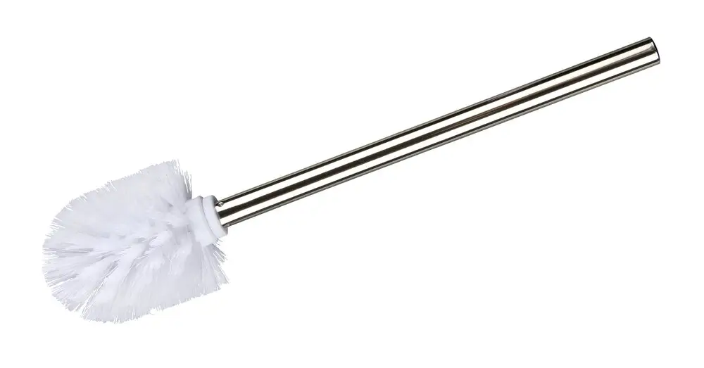 Neue Kollektion WC-Bürste mit Edelstahlstiel Glänzend, Ø 8 x 35 cmBürstenkopf auswechselbar