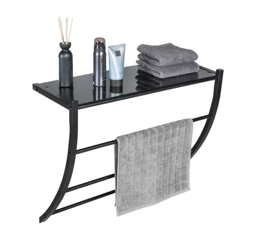 Wandregal Mod. TarderiaAblage aus Glas Expressversand