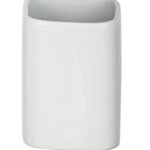 Zahnputzbecher Mod. Hexa WeißKeramik Super-Preis