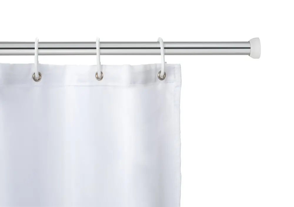 Teleskop-Duschstange Chrom 70 - 115 cmaus rostfreiem Aluminium Highlight