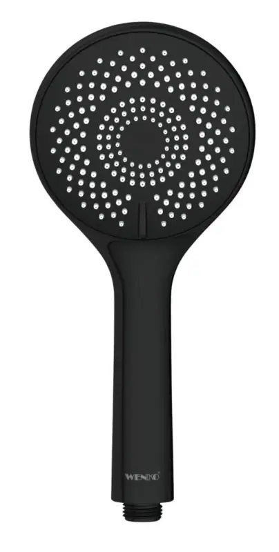 Duschkopf Watersaving Schwarz mattØ 11 cm Versand Am Gleichen Tag