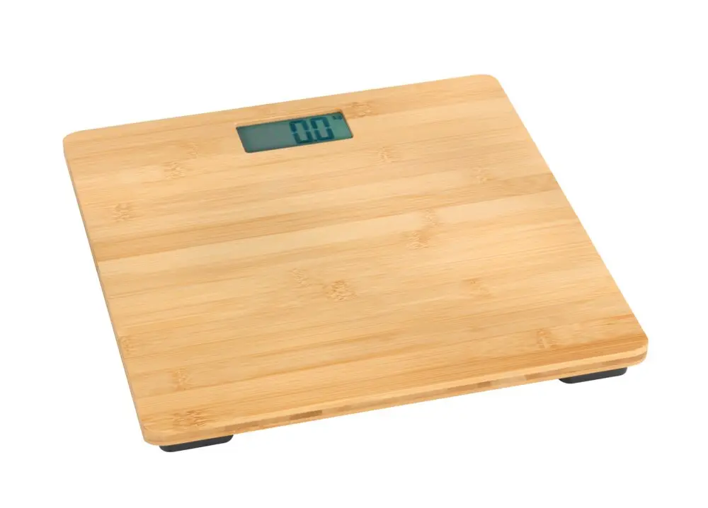 Nur Heute Personenwage Mod. Bambusa aus Bambusdigitale Körperwaage bis 180 kg