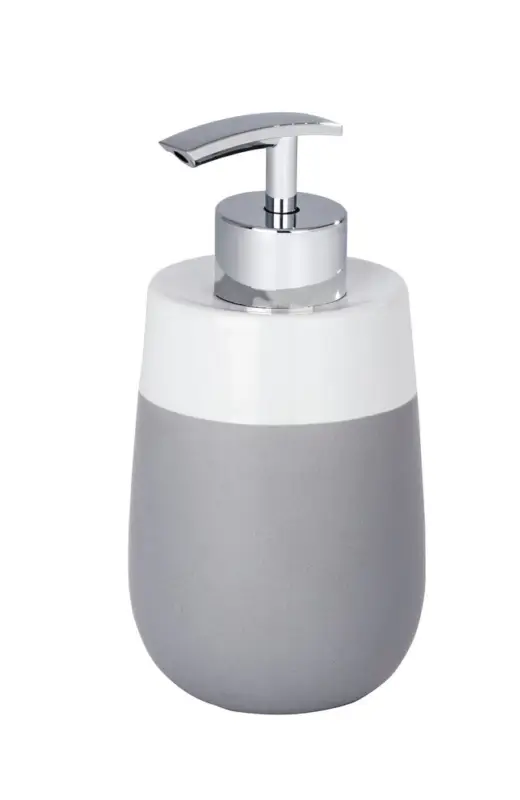 Saisonangebot Seifenspender Mod. Malta Grau/WeißKeramik, 290 ml