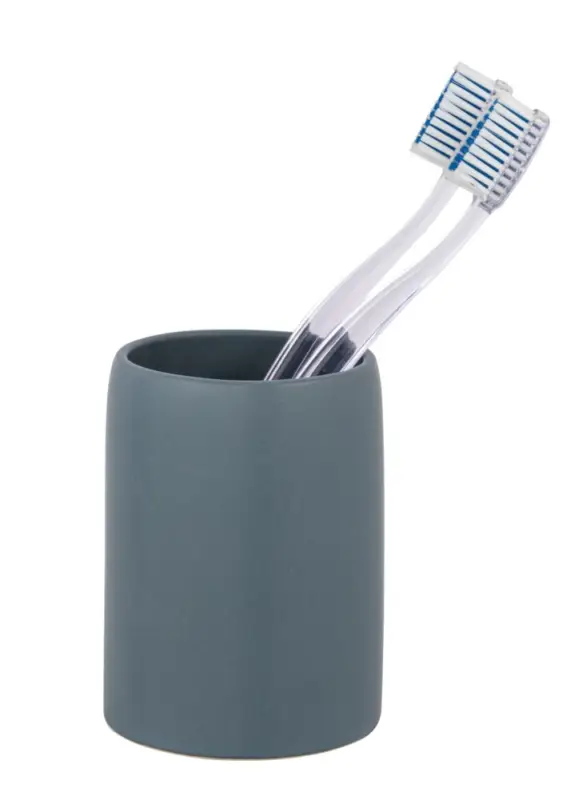 Günstig Keramik Zahnputzbecher Mod. FUNO Blau