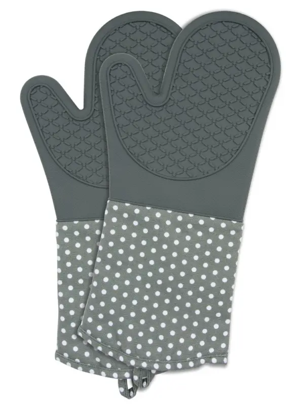 Topfhandschuhe Silikon Grau1 Paar Must-Have