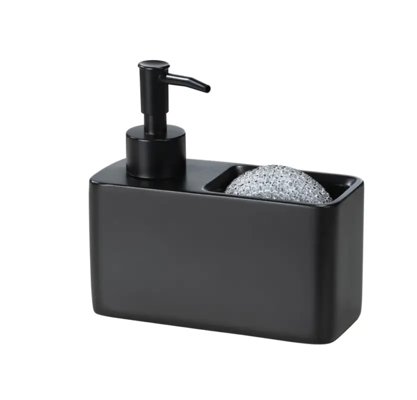 Spülmittelspender Mod. Resa SchwarzFüllmenge 150 ml Rabatt