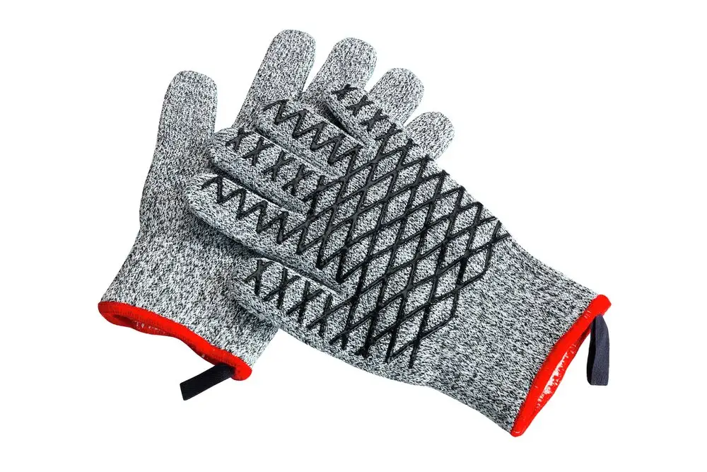 Sale 2in1 Hitze- & Schneidschutz Handschuh Damen 1 Paarhitzebeständig, schnittfest