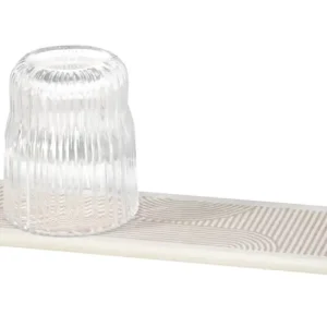 Abtropfplatte Mod. Damon, beige, Diatomeenerde, 30x8 cminklusive Silikonfüße und Schleifpapier Sonderaktion