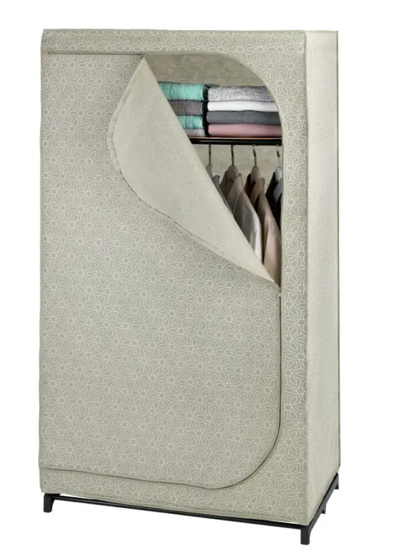 Sale Kleiderschrank Mod. Balance mit AblageStoffschrank, Faltschrank