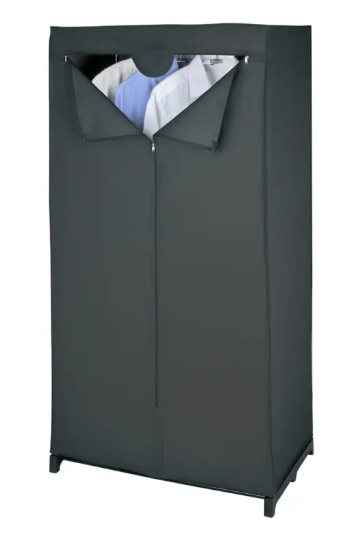 Letzte Chance Kleiderschrank Mod. Deep Blackmit Reißverschluss