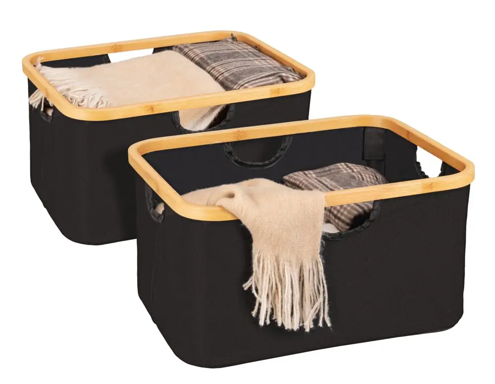 Korb Mod. Ecori, 2er SetTextilien aus 100 % recyceltem Polyester Markenware