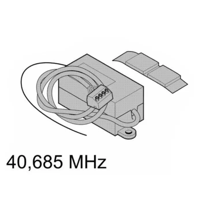 Hörmann 1-Kanal-Empfänger HE1 40,685 MHz Kostenloser Rückversand