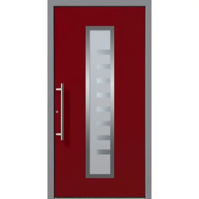 Gratis Versand Aluminium-Haustüre AT70E System Schüco Modell Nr. 64