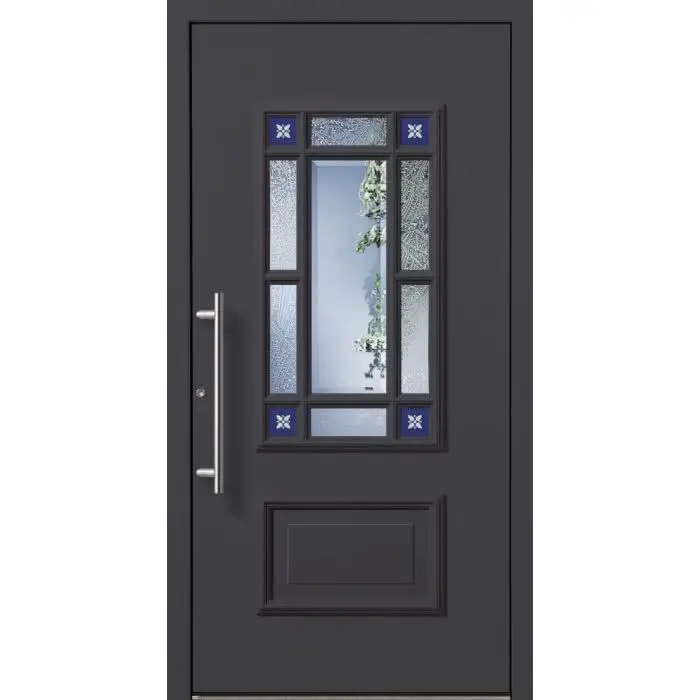 Aluminium-Haustüre AT70E System Schüco Modell Nr. 46 Bestseller