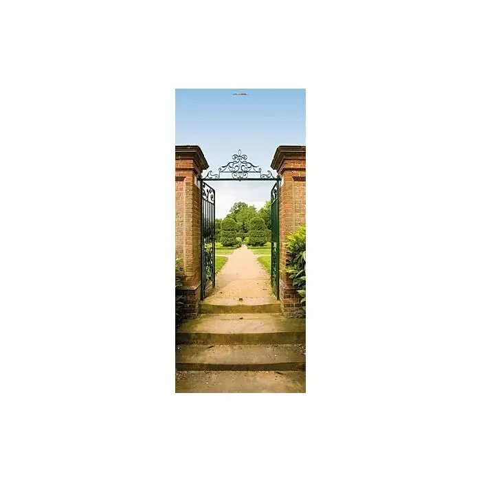 Neuheit Scheurich Türfolie Secret Garden, für Innen- Außentüren