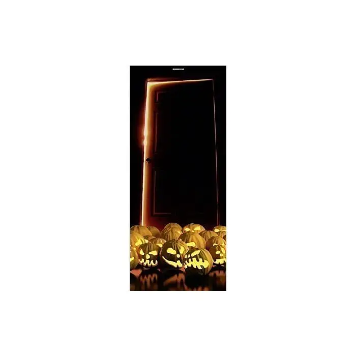 Scheurich Türfolie Spooky Pumpkins, für Innen- Außentüren Echt